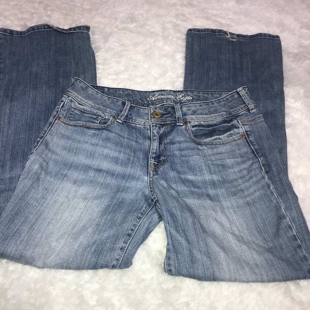 American eagle original boot jeans size 10